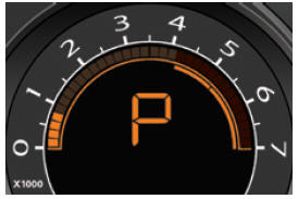 Indicações no quadro de bordo
