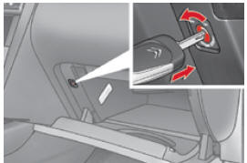 Desactivação do airbag frontal do passageiro