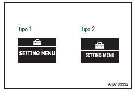 Alterando os ajustes das funções (com o interruptor de ignição na posição 