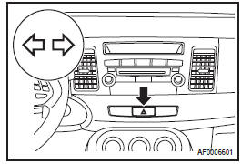 Interruptor das luzes de advertência