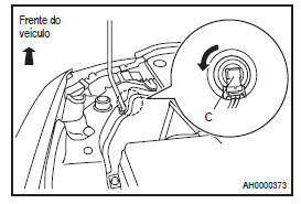 Luzes com curvatura [Sistema de iluminação Dianteira Adaptativa (AFS)] (para veículos equipados com faróis de descarga de alta intensidade)