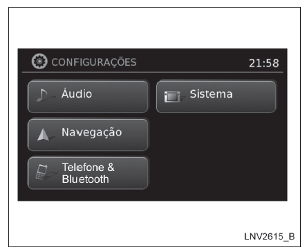 Conectando o áudio Bluetooth