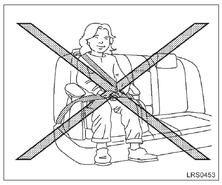 Precauções com os assentos para crianças 