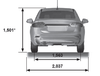 Características dos veículos com altura da carroceria baixa A