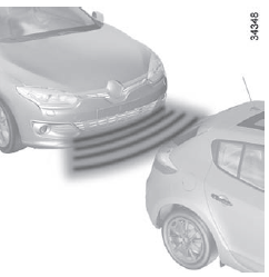 Sistema de auxílio de estacionamento dianteiro